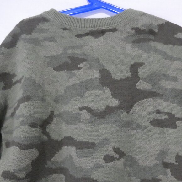 GAP KIDS - medium | Olive Green Camo / Camoflage Sweater - Picture 10 of 14